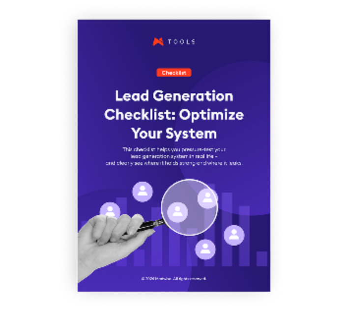 Lead Generation Checklist: Optimize Your System